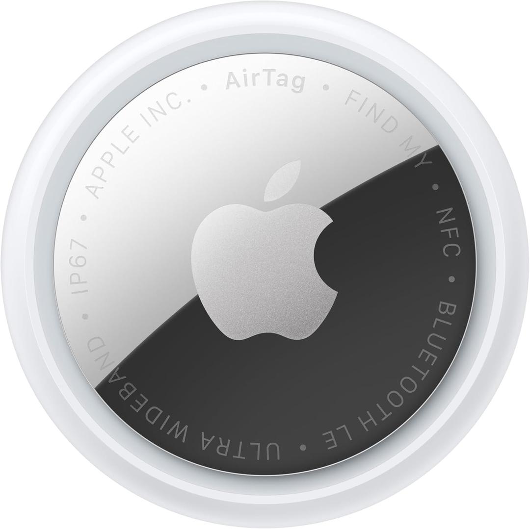 Apple AirTag (2nd Generation): Tracker for Keychain, Wallet, and More; Locator with Sound; Simple One-Tap Setup with iPhone or iPad; Key Finder with up to 1.5X Precision Finding Range
