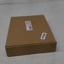 Clear Acrylic Sign Holder 11x 8.5 Horizontal Double Sided Gold Frame Flyer Holder for Wedding Table Number Menu Holder (6pcs)