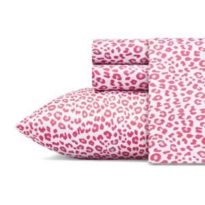 Betsey Johnson - King Bed Sheets, Soft & Lightweight Bedding, Fade & Wrinkle Resistant (Leopard, King)