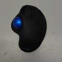 Nulea M501 Wireless Trackball Mouse, Rechargeable Ergonomic, Easy Thumb Control, Precise & Smooth Tracking, 3 Device Connection (Bluetooth or USB Receiver), Compatible for PC, Laptop, Mac, Windows.