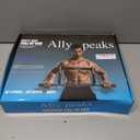 Ally Peaks Pull Up Bar for Doorway | Thickened Steel Max Limit 440 lbs Upper Body Fitness Workout Bar| Multi-Grip Strength for Doorway | Indoor Chin-Up Bar Fitness Trainer for Home Gym Portable (silver2)