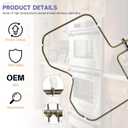PJ010004 Bake Element for Range Oven Compatible with Top Brands Replaces with CVDSC307AFTER12-08-06