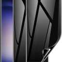 LYWHL 2 Pack for Samsung Galaxy S23 Ultra Privacy Screen Protector [Not Glass], Anti-Spy Full Adhesive Flexible Film for Galaxy S23 Ultra 6.8, Compatible Fingerprint - Black