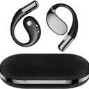 AI Translation Earbuds Real time, 144 Languages Translation Earbuds, Translator Device for Travel Business Learning, Black with Free APP for iOS and Android, 3-in-1 Translation Headphones.