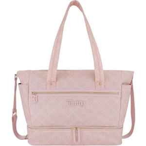 Juicy Couture Women's Juicy To Go Weekender Bag, Stylish & Versatile Tote for Everyday & Travel