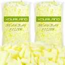 Upgraded Bean Bag Filler - 10LBS Shredded Memory Foam Beanbag Filling Pillow Stuffing Bean Bag Refill for Couch Cushion Stuffed Animals Dog Bed Chair Arts Crafts