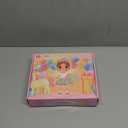 Princess Dress Up for Girls, Unicorn Light up Princess Cape Princess Dress Costume Crown Gift for Girls 3 4 5 6