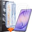 SMARTDEVIL 3 Pack for Samsung Galaxy S26 Ultra Screen Protector, HD Clear Tempered Glass, 9H Scratch & Impact Resistant, Ultrasonic Fingerprint Sensor Compatible, Bubble-Free & Dust-Free