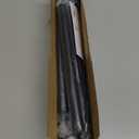 Black Shower Curtain Rod 31 to 80 Inch,1 Inch Diameter Adjustable Spring Tension Stainless Steel Telescoping Rod,Easy Install,No Rust