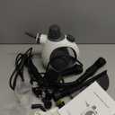 Handheld Steam Cleaner, Pressurized Multi-Purpose Natural Steamer with 11 pcs Accessories, Steamer for Cleaning Car, Bathroom Counter Top, Shower, Upholstery, Couch, Tile Grout, Window, Grease