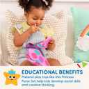 Battat  Play Circle  Makeup & Beauty Set  Dress Up Fashion Accessories  Pretend Play  Princess Purse Set  3+ Years