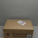 2 Pack Lanterns Decorative Indoor, White Farmhouse Outdoor Lantern for Porch, 17'' 12'' Floor Lantern Decor (no Glass) with 2PCS LED Flameless Candles for Wedding Home Table Front Door