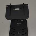 Wall Outlet Extender - Surge Protector 6 AC Outlets Multi Plug Outlet with Shelf, 2 USB and USB C Charging Ports Wall Plug Expander, USB Wall Charger Outlet Splitter for Home (Black)