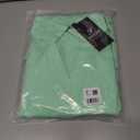 FKEEP Women's Tennis Golf Shirt Long Sleeved Top Sport Activewear V-Neck Workout Athletic (Green, S)