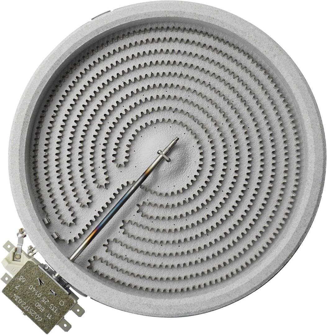 WB30T10045 WPW10242957 Range Radiant Surface Element Burner 8" 2000watt Fits for GE Stove, Replaces WB30T10007 WB30T10132 WB30T10128 WB30K5031 W10823708 WP74007839 10.59111.042 / 205C2307P003 Etc.