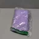 Weekly Kids Clothes Organizer Day of Week School Clothing Storage Monday to Friday Hanging Closet Organizer (Purple)