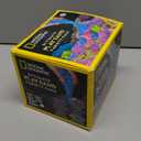 National Geographic 6 Lb. Moon Sand Combo Pack - 2 Lbs. Each of Blue, Purple and Natural Play Sand with Castle Molds - A Fun No Mess Sensory Activity