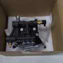 YAMATIC 7/8" Shaft Vertical Pressure Washer Pump, Front Inlet/Outlet 2600-3100 PSI @2.5 GPM Replacement Pump for Power, Compatible with Troybilt, AR, Craftsman