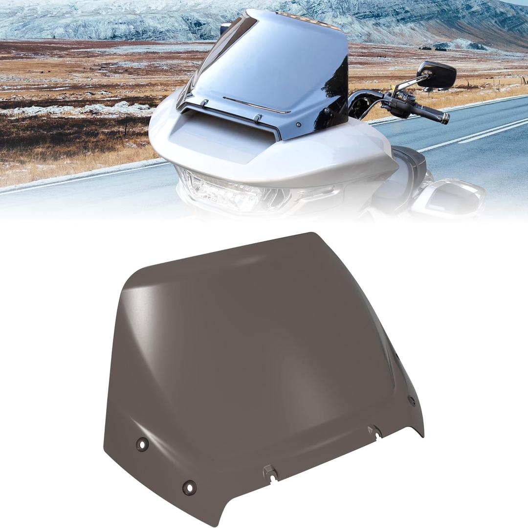 12" Windshield for Harley Road Glide CVO 2024, Dark Tinted Wind Shield Windscreen Air Deflector for Harley Davidson Road Glide CVO FLTRXSE 2023-2024 Accessory 12" Windshield for Harley Road Glide CVO 2024, Dark Tinted Wind Shield Windscreen Air Deflector for Harley Davidson Road Glide CVO FLTRXSE 2023-2024 Accessory