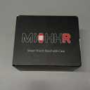 MioHHR Stainless Steel Watch Band with Case Compatible with Apple Watch Ultra3/2/1 Series 11 10 9 8 7 6 5 4 3 2 1 SE3/2/1, Metal Strap with Protective Cover for iWatch 49/46/45/44/42/41/40/38mm Men (Silver&Gold)