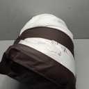 Sweet Home Collection 7 Piece Comforter Set Bag Solid Color All Season Soft Down Alternative Blanket & Luxurious Microfiber Bed Sheets, White, Queen