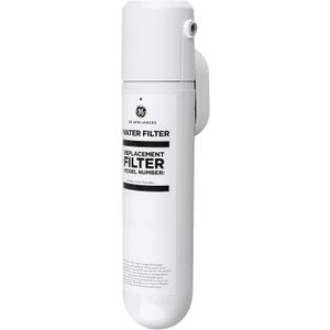 GE Single Stage Under Sink Water Filtration System, Reduces 95+ Impurities Including Lead, Chlorine, Arsenic, & PFOA/PFOS, Easy Installation with Included Kit, Twist & Lock Design, GXK140TNN