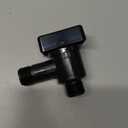 RV Vacuum Breaker Check Valve,Camper RV Black Tank Flush Check Valve,Replace Leak Vacuum Breaker on Black Tank System Loud Noise & Wet Floor,Camper Backflow Preventer Improve Freshwater 571-VAC-CHK-A