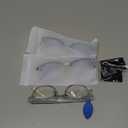 racico Blue Light Glasses for Men & Women - Mixed Material + Metal Frames with UV Protection Coating (A1 Mattle Black/Tea/Clear)