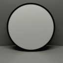 20 Inch Large LED Flush Mount Ceiling Light, 40W, 4350LM, 3000K/4000K/6000K CCT Selectable, Black Round Flat Panel Light, Fits for Hallway, Kitchen, Bedroom, Laundry Room