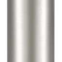 Stain Nickel Toilet Brush and Holder Set, Stainless Steel Toilet Brush for Bathroom,Heavy Duty Silver Toilet Bowl Brush,Deep Cleaning Modern Toilet Cleaner Brush -Space Saving, Covered Brush