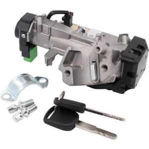 NewYall Ignition Switch Lock Cylinder Assembly Replace 35100-SDA-A71 for Honda Accord 2004-2007 Odyssey 2005-2007 Element 2007