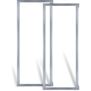 2PCS W10830055 Refrigerator Door Gasket Compatible with Whirlpool Maytag Kenmore KitchenAid Amana Replace Refrigerator Door Seal W10163991 W10191105 W10443238 AP6027230 PS11759512
