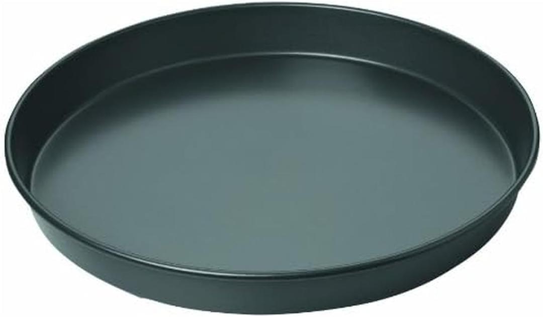 Chicago Metallic 14-Inch Deep Dish Pizza Pan, Nonstick Carbon Steel Bakeware for Chicago-Style Pizza, Cookie Cakes, Thick Crust Pizzas, and More