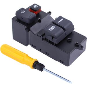ApplianPar Front Driver Side Window Switch with Door Lock Switch for Honda Accord Coupe 2003-2007