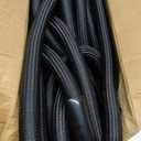 Garden Hose 100FT Non-Expanding, Lightweight Hose With 10-Function Nozzle, Leak-Proof No-Knot, Easy to Carry, Wear-Resistant, Sturdy 3/4GHT Flexible Water Hose for Outdoor (Black with Nozzle)