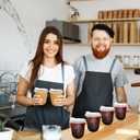 Alaeseje 50 Pack Clear Plastic Cups with Strawless Sip Lids,12 oz Iced Coffee Cups with Lids,Disposable PET Crystal Cups,Round Bottom To Go Cup for Iced Coffee Juice Smoothie Cold Beverage