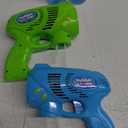 JOYIN 2 Kids Bubble Gun with 2 Bottles Refill Solution, Bubble Machine Gun for Toddlers 1-3 Kids 4-8, Party Favors, Summer Toy, Outdoors, Easter, Birthday Gift (Blue+green)