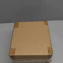 Tampon Holder for Bathroom Decor and Storage, Wood Feminine Product Organizer with Drawer and Lid, Pad and Tampon Organizer Bathroom Accessories Box for Tampon Storage, White Cotton Ball/Swab Holder