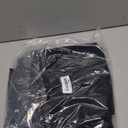 Amazon Essentials Men's Classic-Fit Wrinkle-Resistant Pleated Chino Pant (Available in Big & Tall) (32W x 30L, Black)