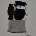 Upgraded Travel Pillow, U-Shaped Airplane Head Strap for All Heights, 360 Support, 3D Sleep Mask, 100% Light Blocking, Long Flights Essentials Headrest, Stop Bobblehead, Black