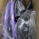 HOMLAND 3 Wheel Walkers for Seniors, FSA/HSA Eligible Foldable Wheeled Rollator with Cane Hold and Cup Hold, Lightweight Three Wheel Rolling Walker Height Adjustable for Seniors (260 Pound, Purple)