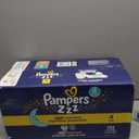 Pampers ZZZ Overnight Diapers, Size 4 (15-34 lbs), 104 Count, Nighttime Protection Disposable Baby Diaper