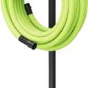 GOFORWILD Garden Hose Holder, Decorative Hose Butler Sturdy Water Hose Rack, Durable Wall Hose Hanger, Hose Reel, Holds 125-Feet of 5/8-Inch Hose, Made of Gauge Steel, 7010