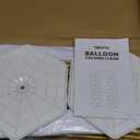TEKXYZ Gold Balloon Stand Set of 2, 1 to 5.25 Ft Adjustable Metal Balloon Column for both Floor Stand and Table Centerpieces