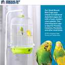 Prevue Hendryx SP31999G Classic Round Bird Cage, Green,1/2"