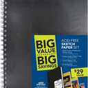 Pro Art Paper Value Pack for Drawing and Sketching - Wirebound Sketch Pad, Drawing Book, Mixed Media Sketchbook, Art Books, Sketch Book for Artists