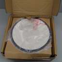 Enameled Cast Iron Dutch Oven - Umite Chef 5QT Pot with Lid & Cotton Potholders - Heavy-Duty Cookware for Bread Baking, Braising, Stews, Roasting (Cream White)