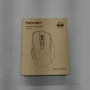 TECKNET USB Wired Mouse, 6-Button Corded Computer Mouse with 4 Adjustable DPI, Optical Computer Mice with Ergonomic Design and 5FT Cord for Laptop, Chromebook, PC, Desktop, Mac, Notebook-Gray