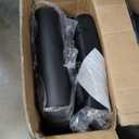 Amazon Basics Classic Puresoft PU Padded Mid-Back Height Adjustable Office Computer Desk Chair with Armrest, 26"D x 23.75"W x 42"H, Black (Black)