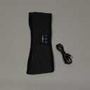 MUSICOZY Sleep Headphones Bluetooth 5.4 Headband, Wireless Earphones Music Sleep Earbuds Sleeping Eye Mask with HD Stereo Speakers for Workout Running Travel Yoga, Ideal Gifts for Men Women(Black)